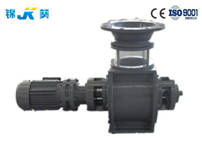 Professional Pneumatic Rotary Valve Upper Round And Below Square Flange